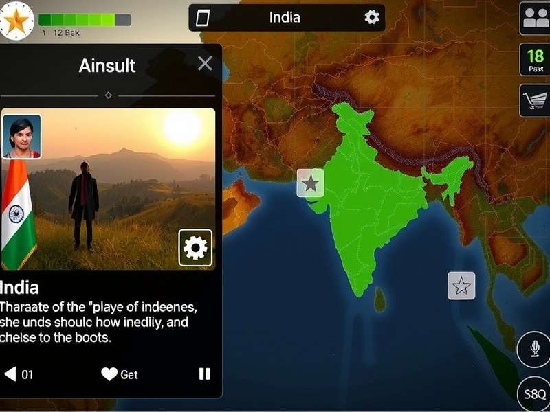 Helix Adventure Quest India character customization screen